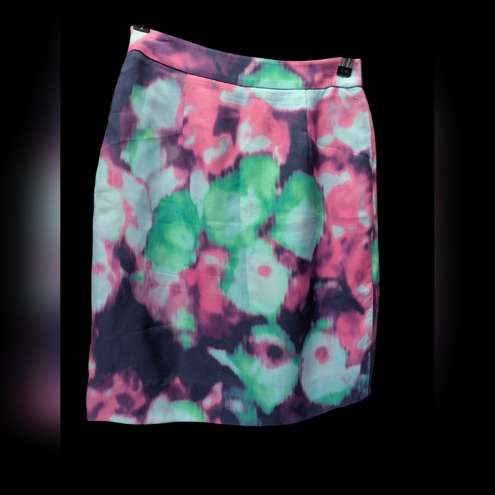Kate Spade Abstract Water Color Skirt